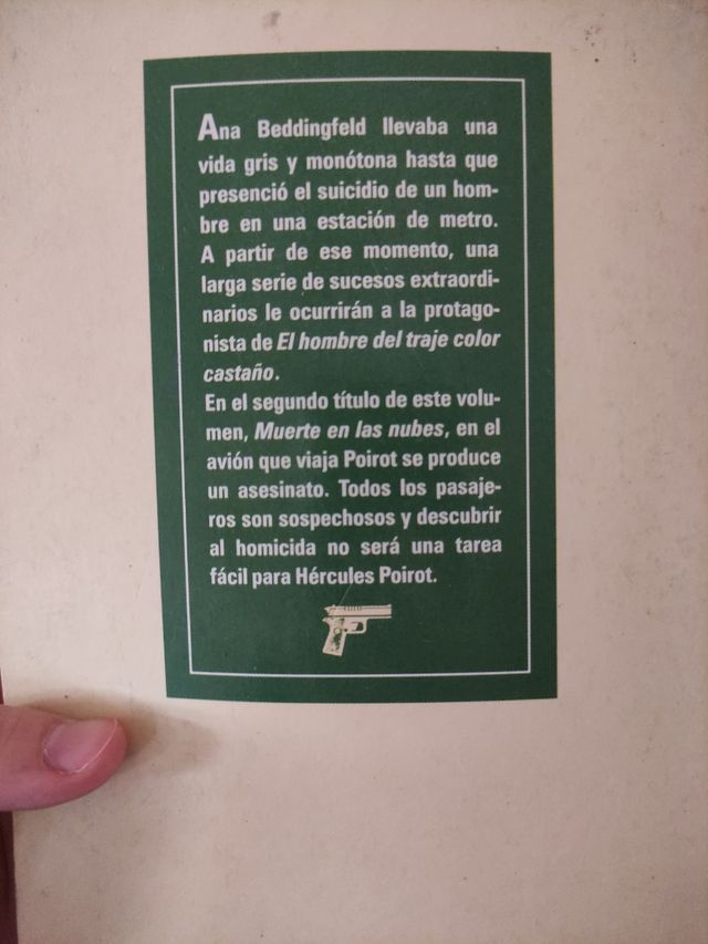 2 novelas de Agatha Christie en una