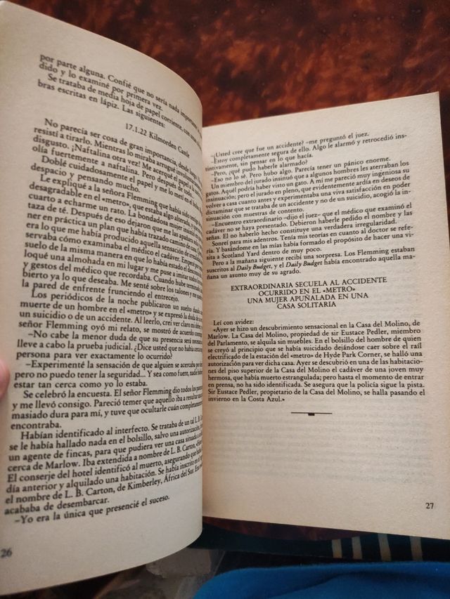 2 novelas de Agatha Christie en una