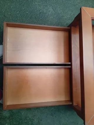 Mesa centro madera marrón