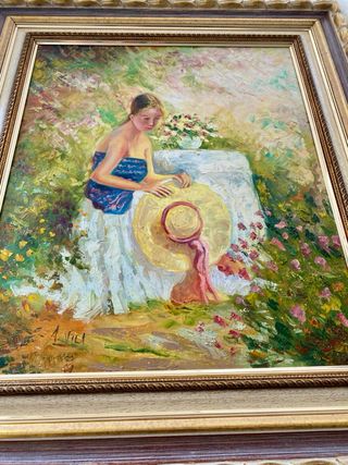 Cuadro A. Vila - Pintura al óleo