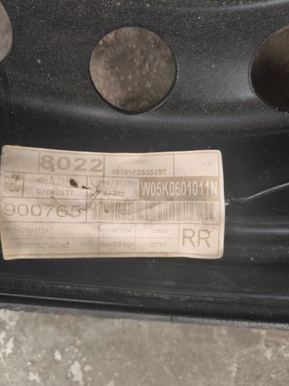 Rueda galleta Audi A3 8P - T125/70R16