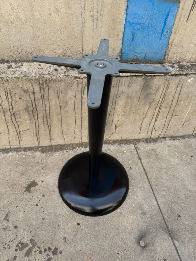 19 bases mesa Ø redondas negras