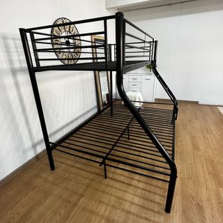 Litera metálica gris - 2 camas (NUEVA)