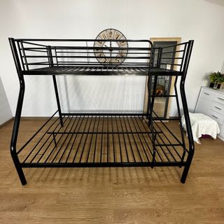 Litera metálica gris - 2 camas (NUEVA)