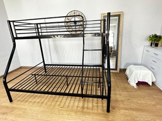 Litera metálica gris - 2 camas (NUEVA)