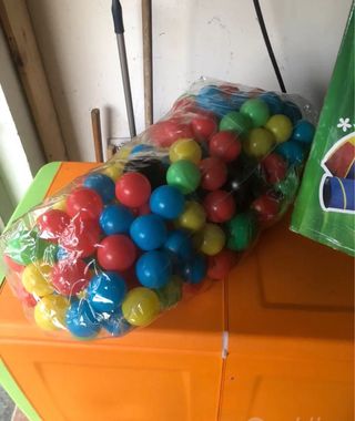 Tenda gioco 5 pezzi + sacca da 180 palline