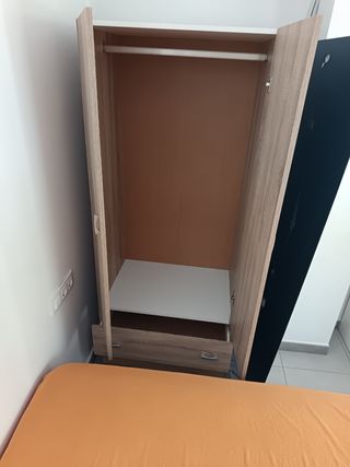 Armario madera 2 cajones