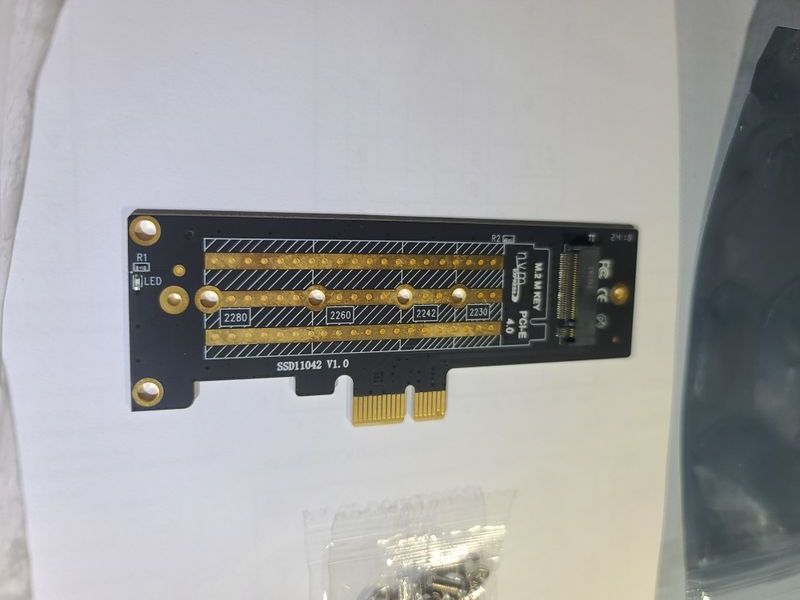 Adaptador PCIe  para SSD de portátil Apple + otro afbeelding 5