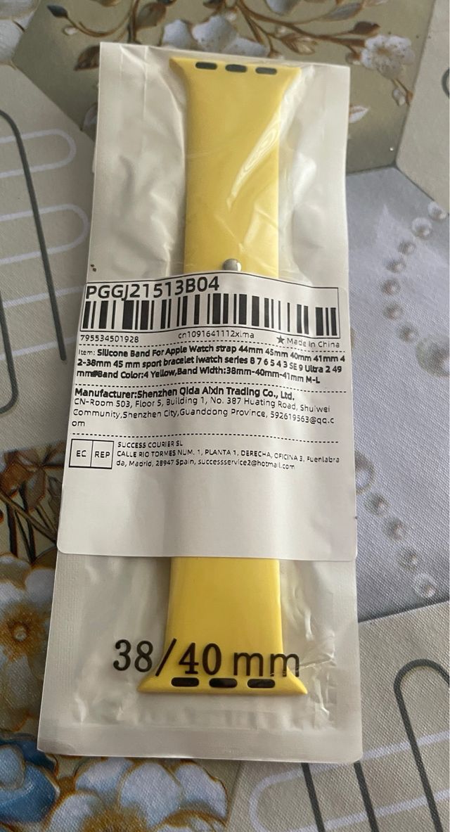 3 correas para Apple Watch 38/40/41mm + Protectore