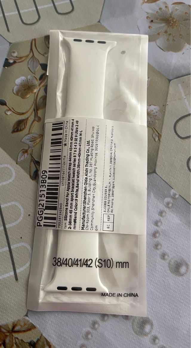 3 correas para Apple Watch 38/40/41mm + Protectore