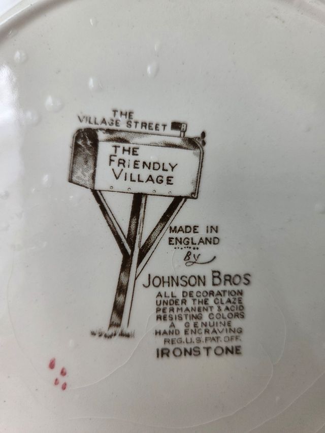 Plato Johnson Brothers - Vintage