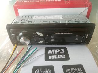 Radio para auto MP3 USB SD MMC
