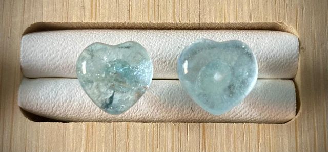 Pendientes de Aguamarina en Plata