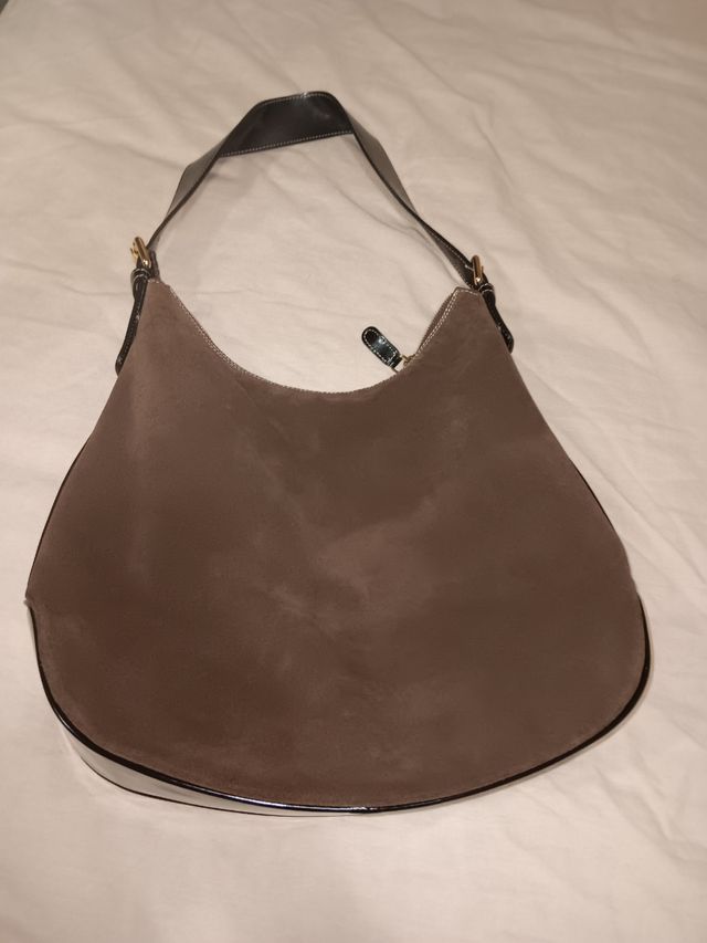 Borsa Braccialini vintage: borsa marrone