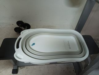 Bañera bebé plegable Azurbaby