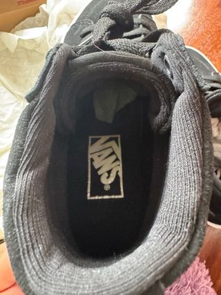 Vans Sk8-Hi negras talla 35
