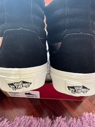 Vans Sk8-Hi negras talla 35