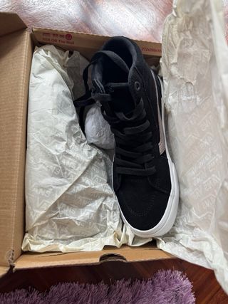 Vans Sk8-Hi negras talla 35