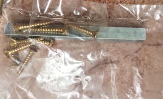 Manillas puerta latón - 2 unidades