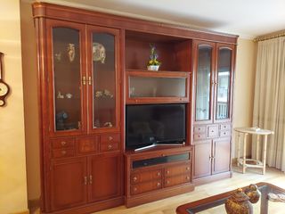 Mueble TV madera maciza
