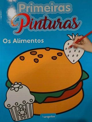 Livro Primeiras Pinturas - Os Alimentos