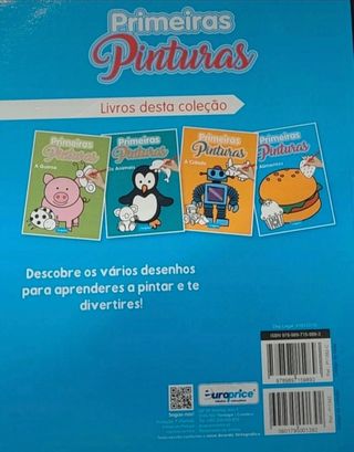 Livro Primeiras Pinturas - Os Alimentos