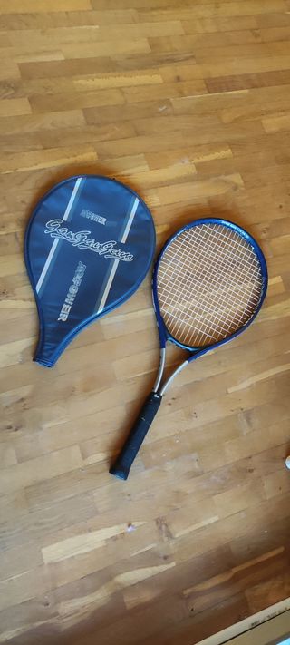 Raqueta de tenis Alpower con funda