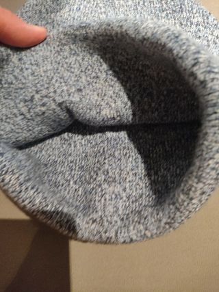 Gorro Invierno Gris Azul