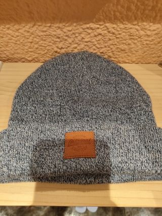 Gorro Invierno Gris Azul