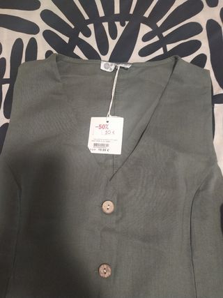Chaleco verde oliva talla S