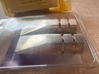 Terminales barra cortina 20mm - Metal 2 piezas