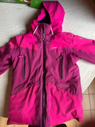 Abrigo nieve Lurbel rosa-morado