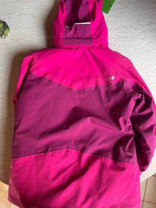 Abrigo nieve Lurbel rosa-morado