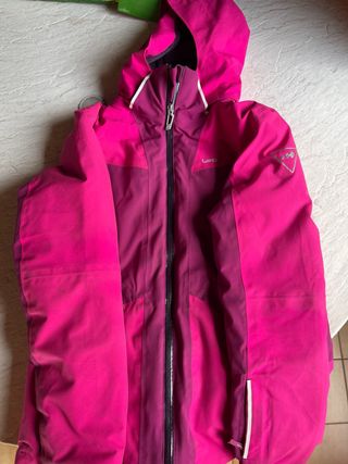 Abrigo nieve Lurbel rosa-morado