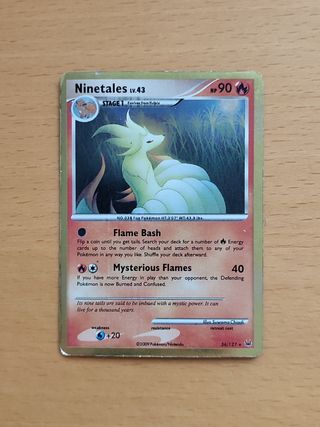 Carta Pokemon Ninetales [Reverse Holo] 36/127