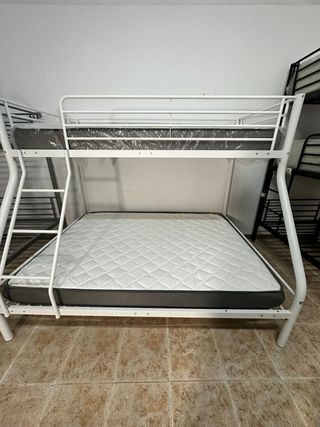 Litera blanca metal - NUEVA