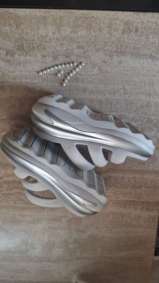 Sandalias plataforma Crocs blancas