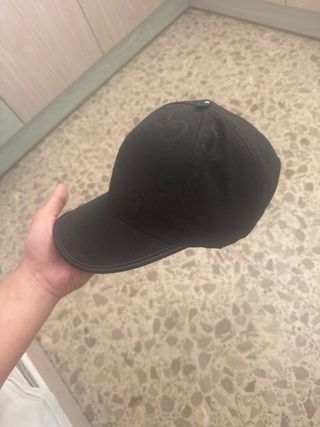 Gorra Gucci negra