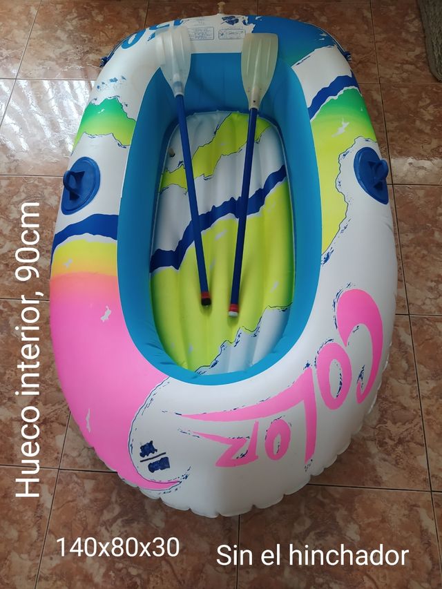 Balsa inflable infantil + 2 remos