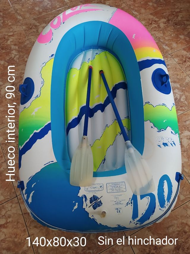 Balsa inflable infantil + 2 remos