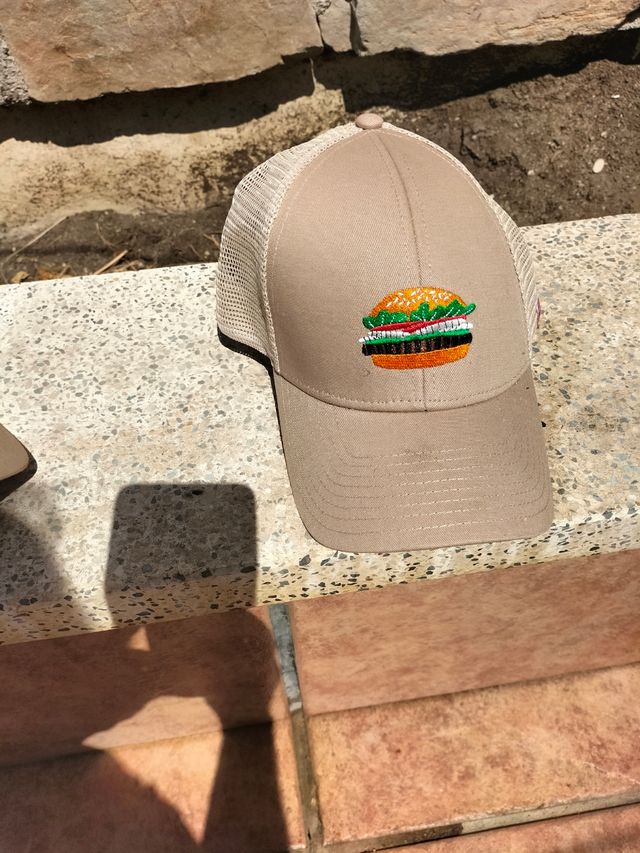 Gorra Burger King beige sin estrenar