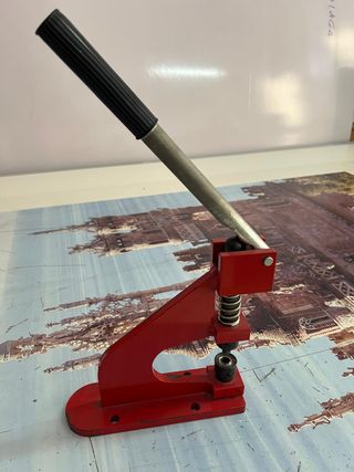 Olladora manual roja