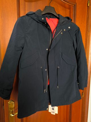 Parka niño azul marino - Talla 11-12