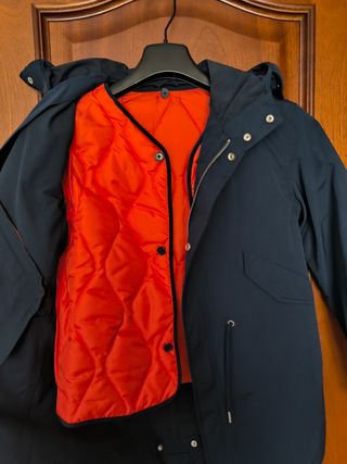 Parka niño azul marino - Talla 11-12