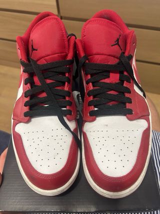 Air Jordan 1 Low - rojas y negras