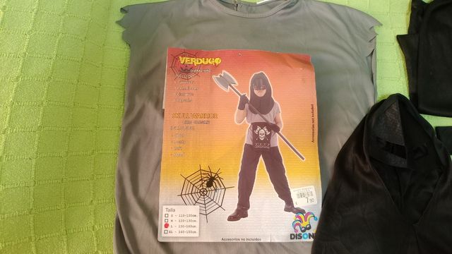 Disfraz de verdugo 