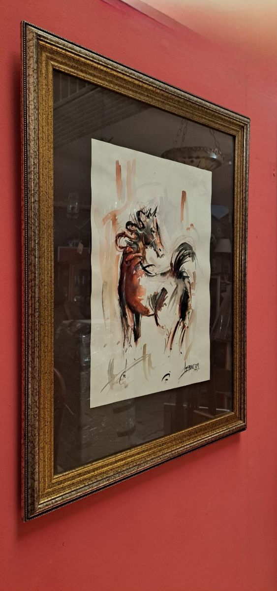 Cavallo ad acquerello Quadro