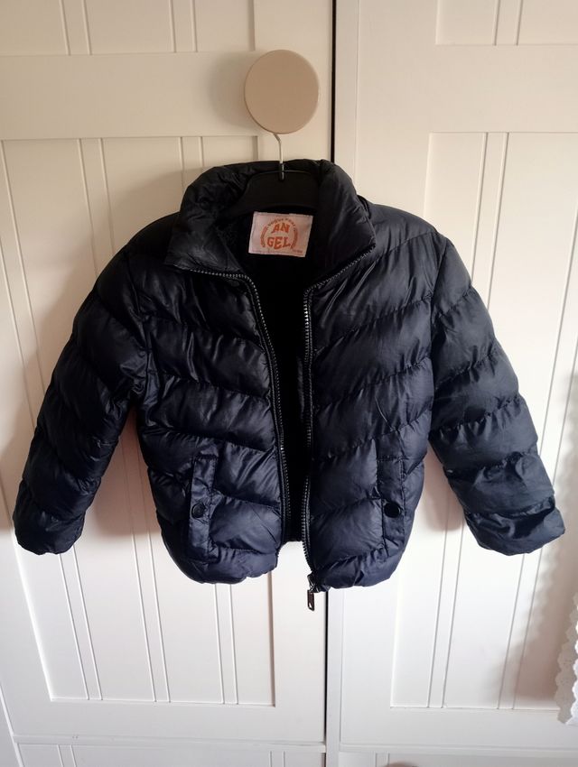 Abrigo plumas bebé niño Angel.