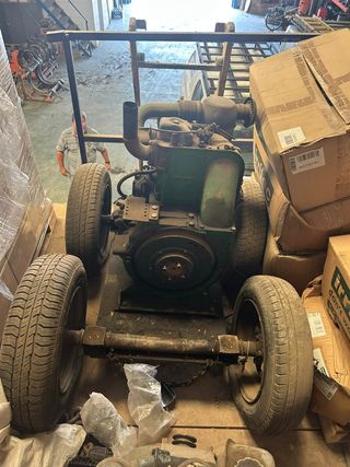 Motor y bomba usados
