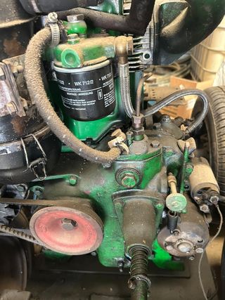 Motor y bomba usados